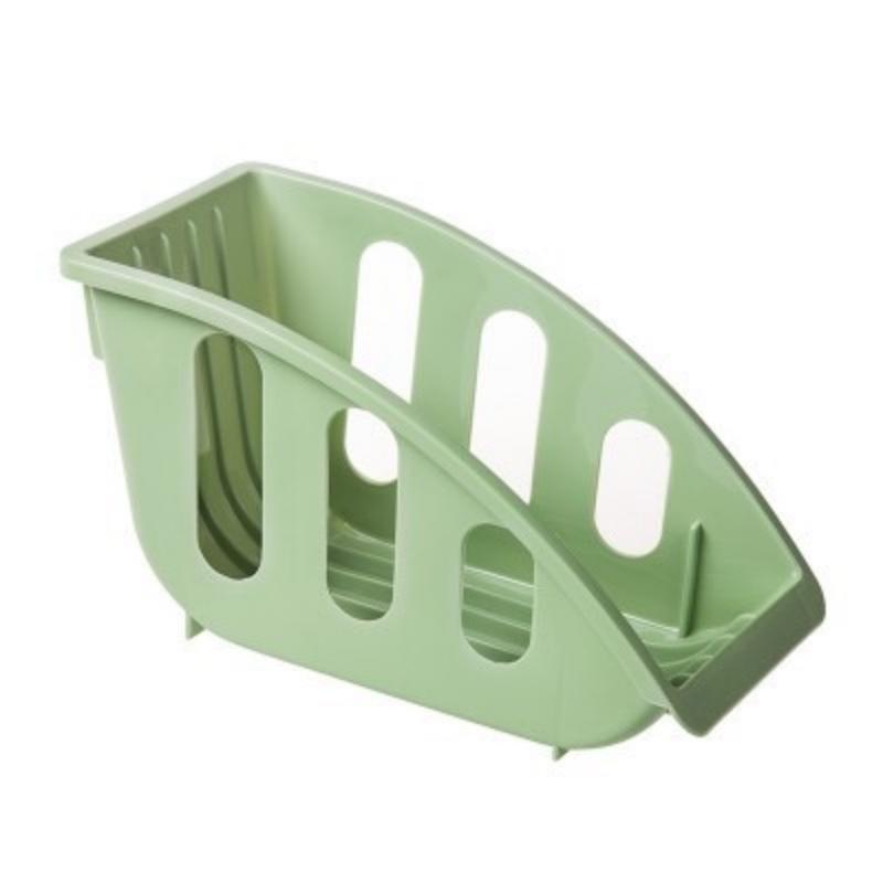Kitchen Storage Rack for Plates, with Slots for Bowl and Dish Storage, Draining Rack for Sink