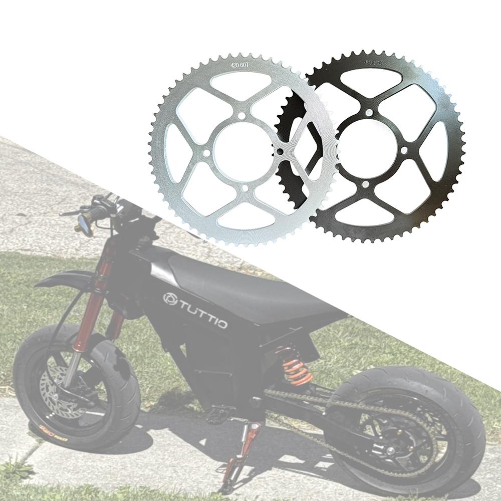 420-51T 53T 57T 60T 76MM Sprocket for 50CC 70CC 90CC 110CC 125CC 140CC  Pit Dirt Bike ATV Quad Motorcycle Buggy Go Kart Parts