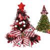 Bow Christmas Hat Fun Multi-Functional Home Decor With Bow Christmas Tree Top Ornaments Christmas Style Hat For Bedroom Desk
