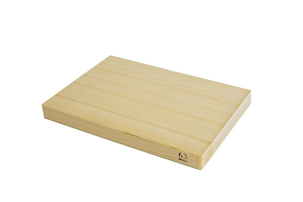 Nankai Tsusho Rokusan Hinoki Cutting Board, Natural, Rectangular, Small, 0750-002