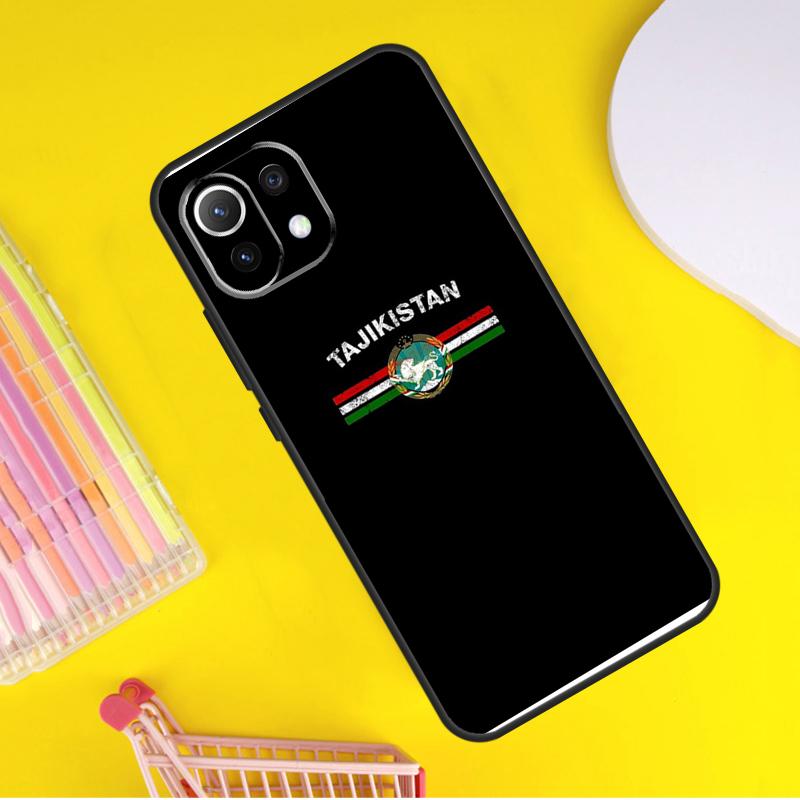 Tajikistan Flag Cover For Xiaomi 14 13 Ultra 11T 12T 13T 14T Pro POCO X7 Pro X3 X5 F3 F5 F6 M6 X6 Pro Case