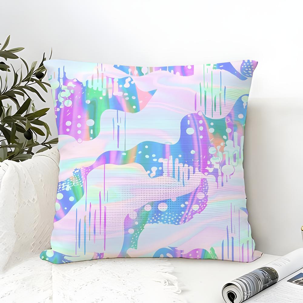 Vintage Psychedelic Texture Pillow Case linen pillow case sofa home decor cushion cover cushion cove