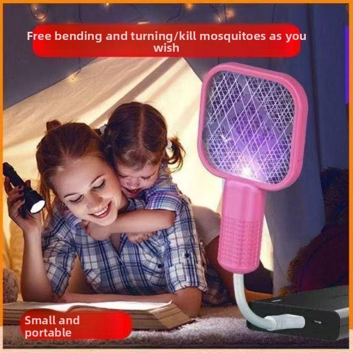 Portable Usb Mosquito Zapper With Light Wave Attraction For Camping Trips