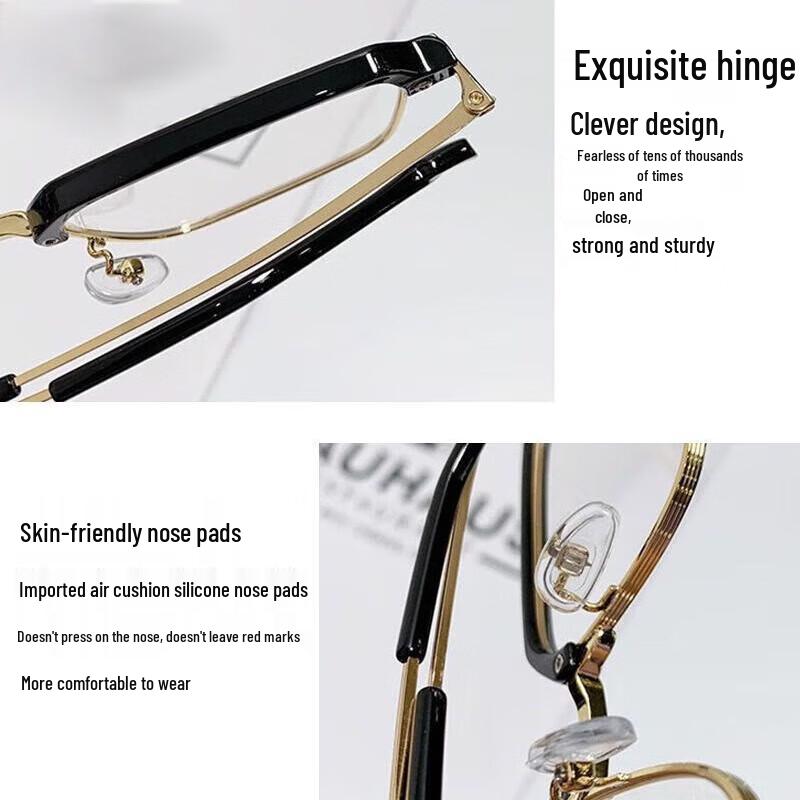 Jinsu Smart Zoom Anti-Blue Light Reading Glasses