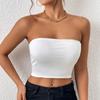 Damen Einfarbiger Alltäglicher Casual BH, Stoßfester und Anti-Hänge-BH, Ohne Stahlbügel, Damen Brustwickel, Geeignet zum Tragen zu jeder Jahreszeit