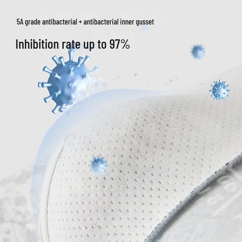 Yalu Men's 7A Antibacterial Cotton Boxer Briefs