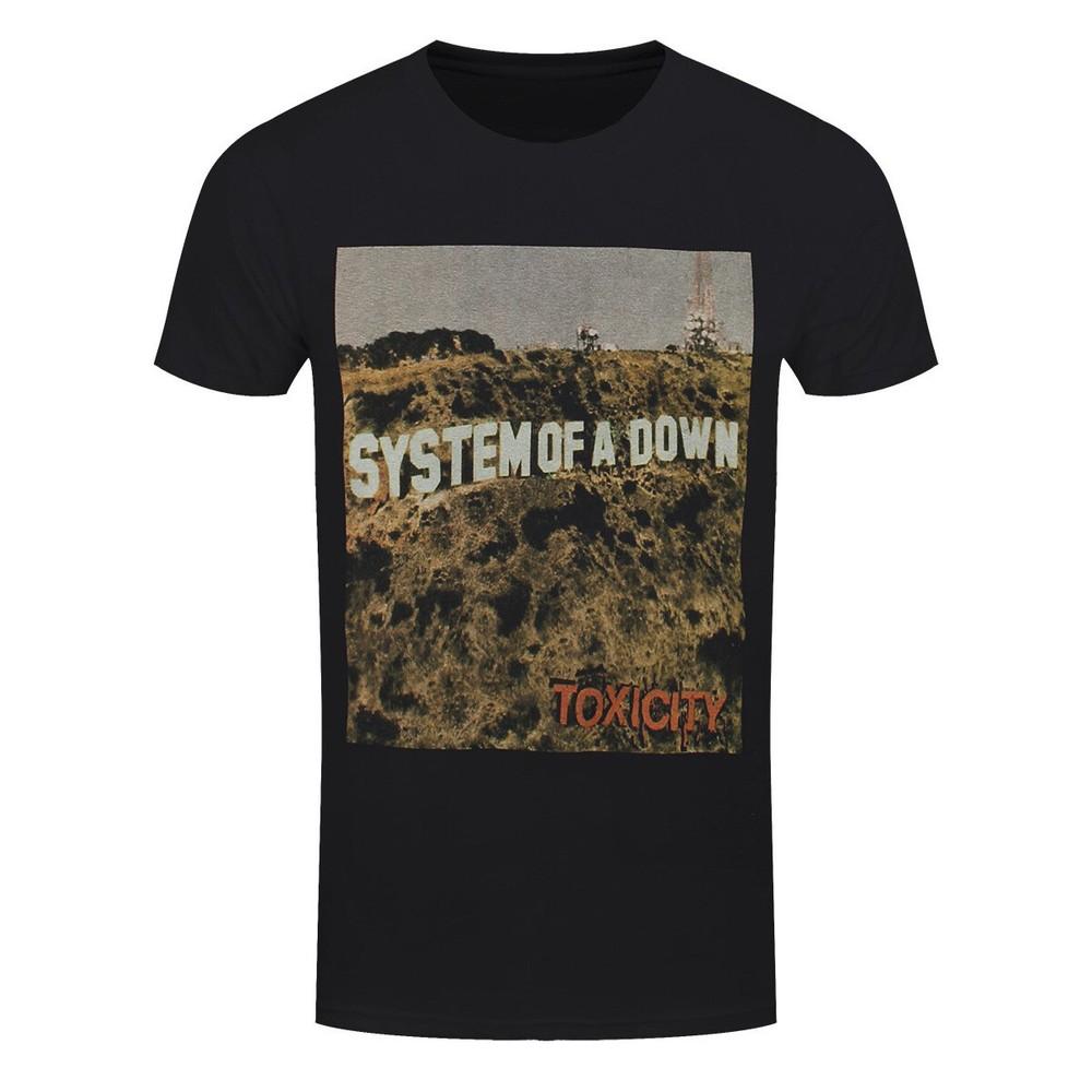 System Of A Down T-Shirt Toxicity Official Band Black New