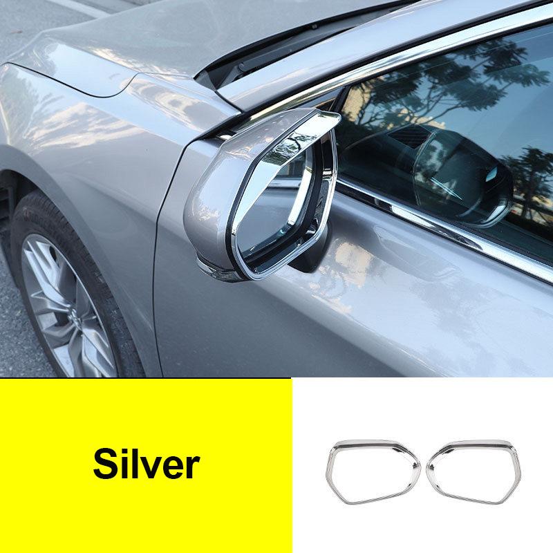 ABS Car Rearview Mirror Rainproof Eyebrow Rain Protector Cover For Toyota Camry 70 XV70 2018-  2022 2023 Accessories