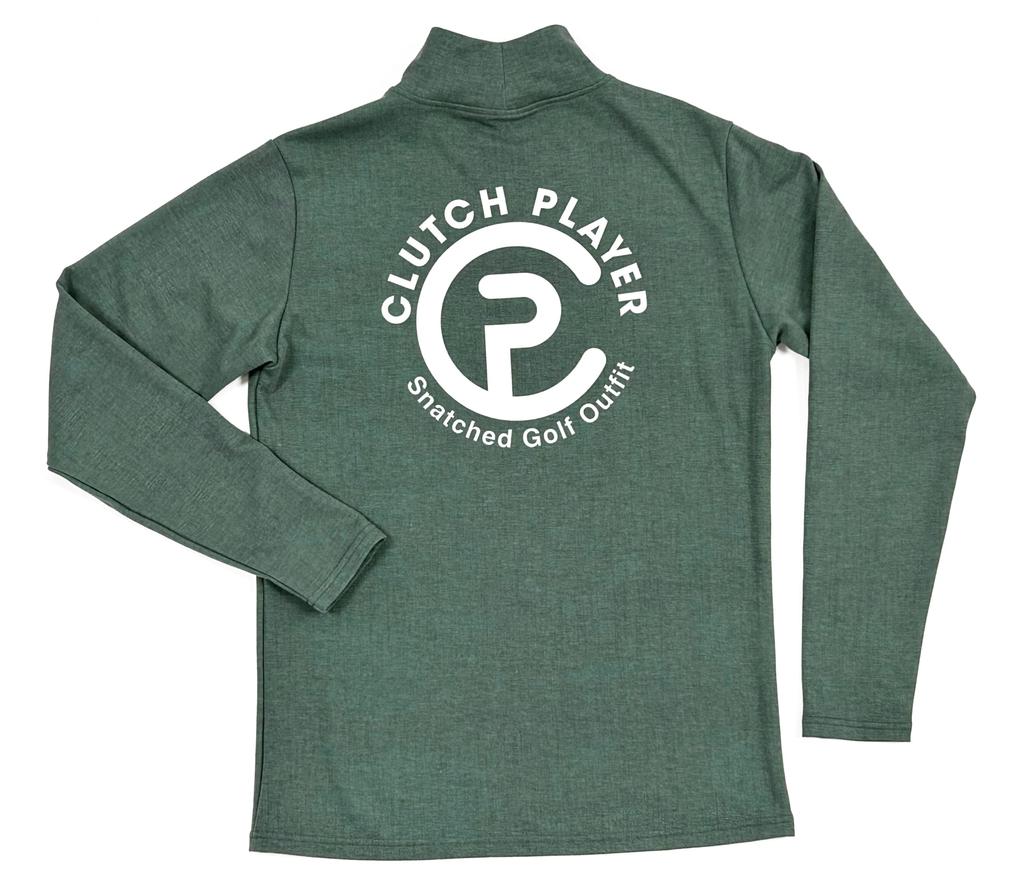 Clutch Player Golfbekleidung für Hohes CP Ärmel Fleece Lang Rund Rollkragen Comocome Herren Herbst/Winter, Kragen, Logo, Futter, Ärmel, Stretch, Stilvoll, Kragen,