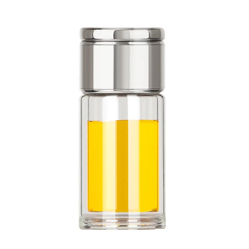 SX Portable Tea Water Separation Glass Bottle