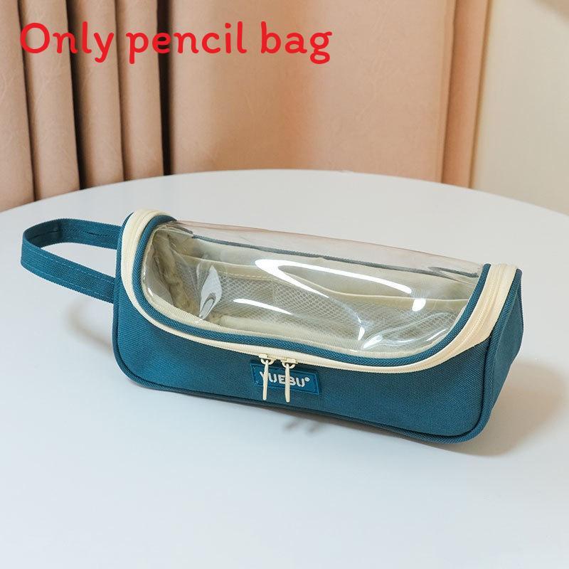 Space Capsule Pencil Case With Large Capacity Oxford Fabric Storage For Students And Office Use