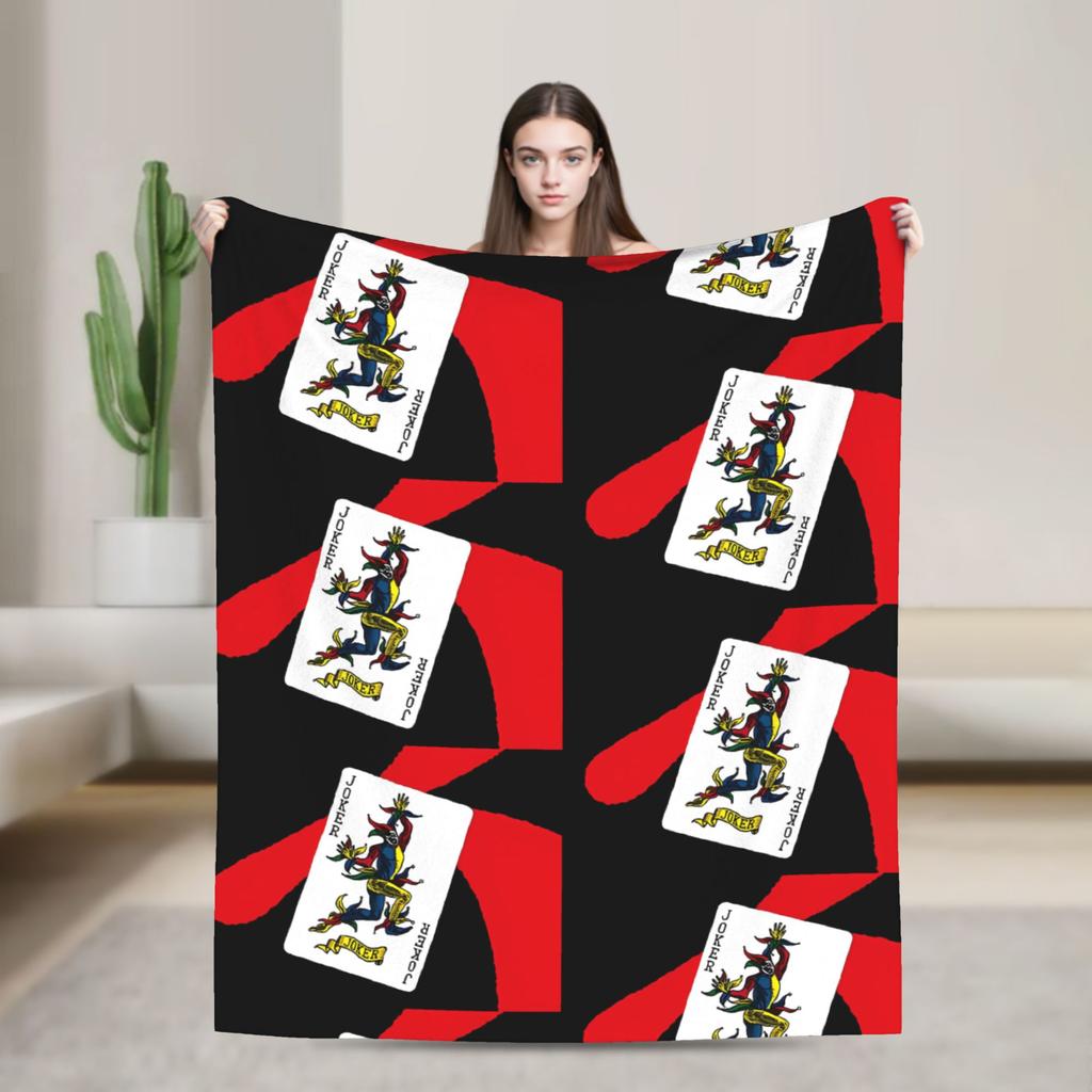 Soft Warm Blanket Travel Office Nijiro Murakami Alice In Borderland 3 Throw Blanket Flannel Bedspread For Bedroom Sofa Bed Cover