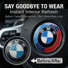 1 Stück Auto Lenkrad Aufkleber Dekoration Logo Plakette für BMW E46 E39 E90 E60 E36 F30 F10 E34 E30 F20 E92 M3 M4 M5 X5 X6