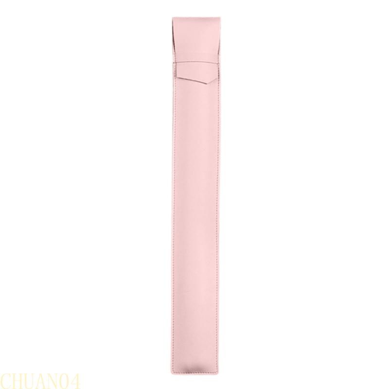 A1A2 Drumstick Dustproof Storage Bag PU Leather Drumstick Storage Bag Protector Case Portable Drumstick Organizer Enduring розовый