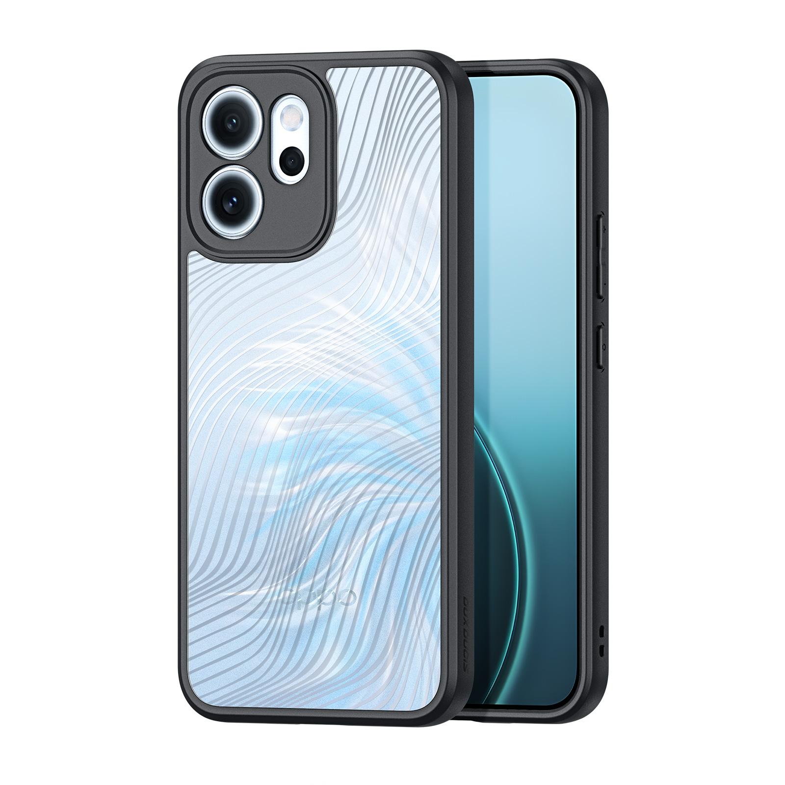 

For Oppo Reno14 F 5G Case DUX DUCIS Aimo Series TPU+PC Matte Drop-proof Phone Cover (REACH Certification) Black