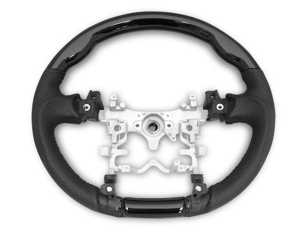 Gun Grip Steering Shift Knob Compatible with Toyota Prius Alpha 40 Series Piano Black TRISTAR'S (ZVW40W, ZVW41W),