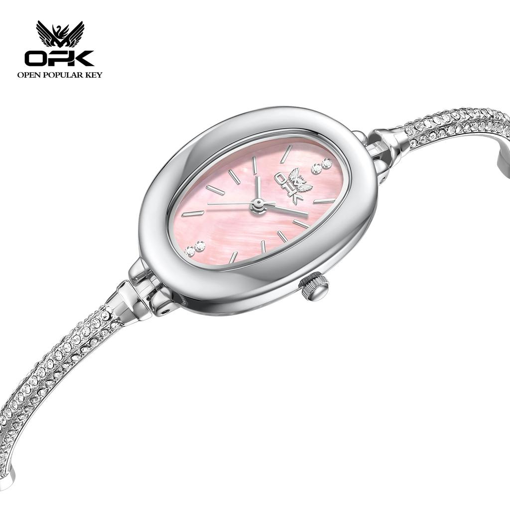 OPK 6097 Elegant Original Women's Bracelet Watches Waterproof Fashion Luxury Ladies Quartz Wristwatch