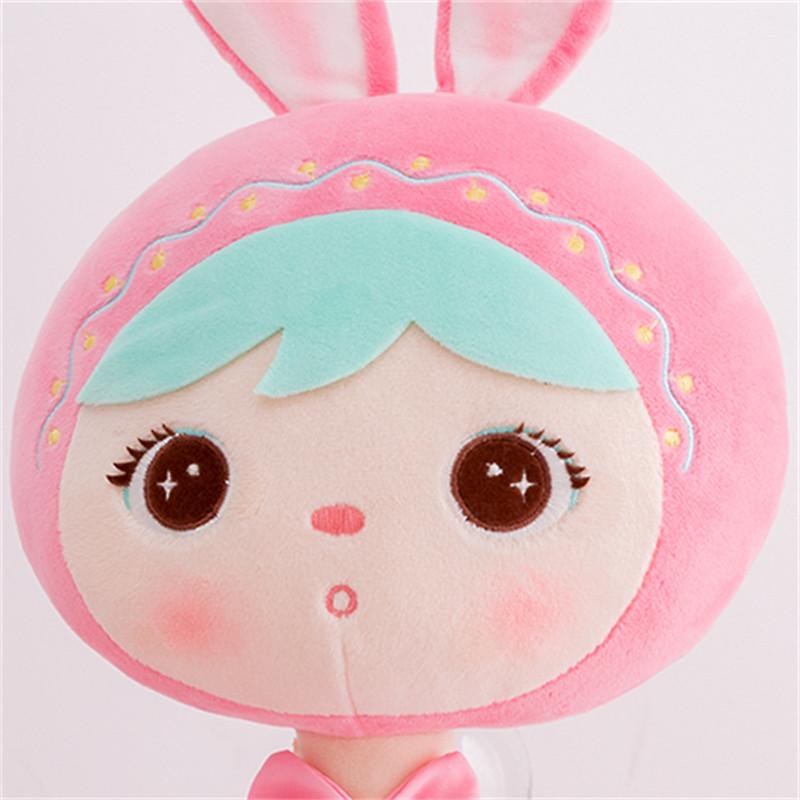Metoo Original Keppel Bunny Rainbow Love Skirt Princess Plush Doll53cmFor Kids Toys Baby Holiday Gift