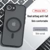 Apple Phone Case: Qi Armor Airbag, Anti-Drop, Frosted Magnetic Protection for iPhone 17/16e