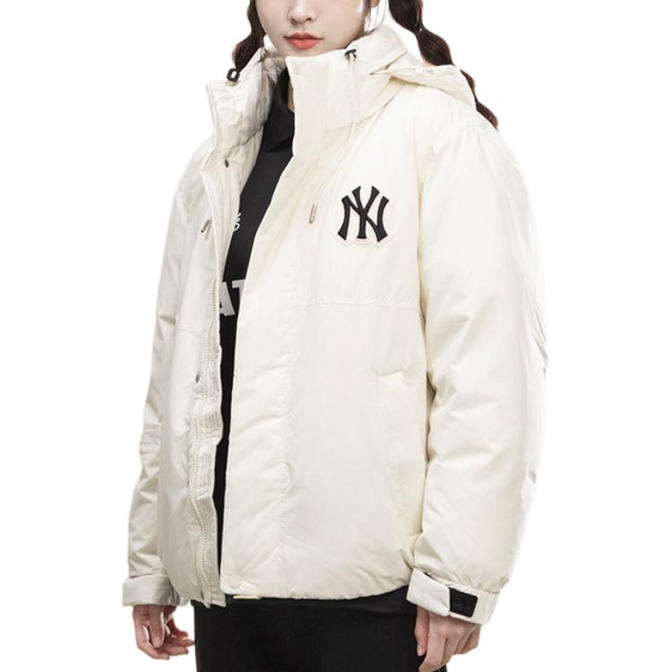 MLB Basic Collection Down Jacket Short Men's White 3ADJB1126-50CRS