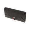 Thom Browne Pebble Grain Three Stripe Tab Long Wallet Faw065a 00198 001