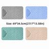 with Suction Cup Shower Mat with Drain Holes Bathroom Mat New Massage Shower Rug
