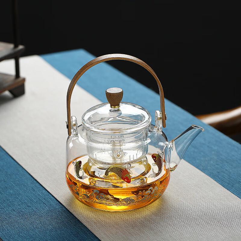 Tea Cycle Glass Electric Kettle