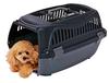 Petio Smile Pet Size M 2-door Carrier, Black,
