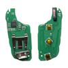 YOCASTY 4A Chip Flip Remote Folding Car Key 433 MHZ For Citroen C3 C5 C6  For Peugeot 308 4008 HU83 VA2 Blade