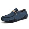 Fashion New Trend Non-Slip Male Loafers Comfortable Ultralight Men's Hiking Shoes Casual Leather Treking Footwear Leisure Walk Sneakers