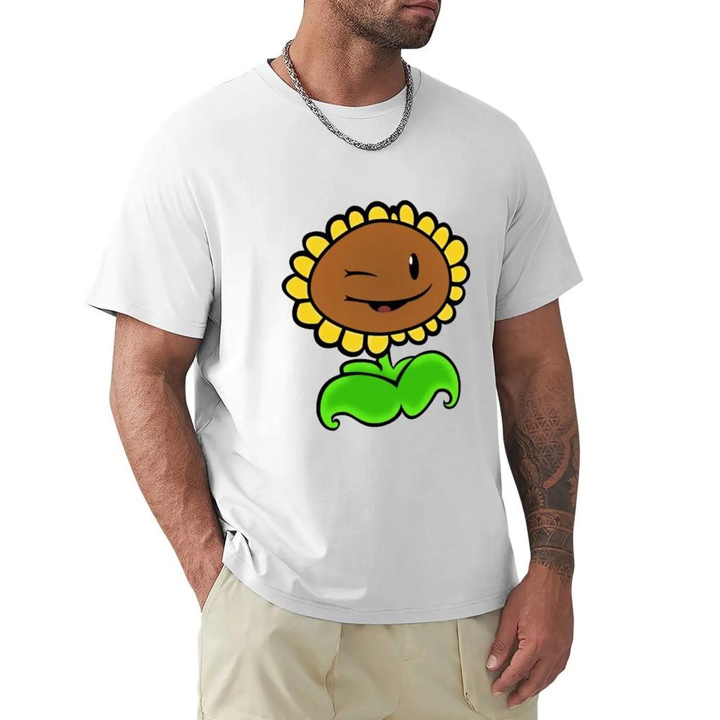 Sunflower PVZ TShirt plus size tops oversized plain t shirts Unisex