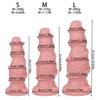 Extra Large PVC Soft Dildo Fisting Butt Plug Masturbator Anal Dilator Adult Sex Toy Big Dick Strap On Penis