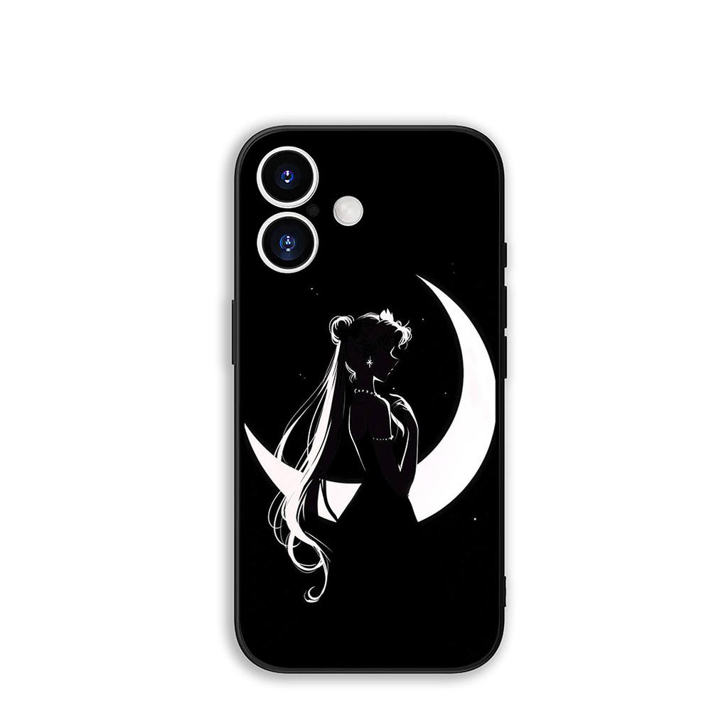 for Motorola Moto G04 G13 G14 G22 G23 G20 G32 G34 G35 G64 G82 G84 G53 G60 G72 E14 E15 E13 Case Cat Sailors Beautiful Girl Moon