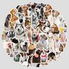 50 Cute Puppy Emoticon Packs Graffiti Stickers Mobile Phone Case Storage Box Laptop Hand Account Stickers DIY Stickers