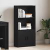 VidaXL Bibliothèque chêne noir 60x24x120 cm bois d'ingénierie, étagère à livres, support de rangement, support à livres, 860419