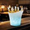 Bar Ice Bucket Light Up Bucket LED Glowing Beer with Color Changing Durable Lights 7L Multi-Bottle Storage Champagne Cooler for KTV Party