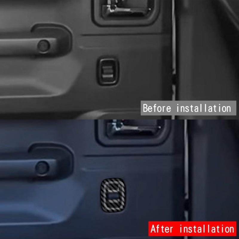 For Jimny Nomade 2025 5 Door Car Rear Window Glass Switch Frame Interior Accessory Part