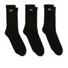 Lacoste Unisex Adult Logo Cotton Crew Socks (Pack of 3)