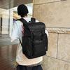 Schoolbag wholesale fashion new retro men pu backpack women's computer backpack matte leather mountaineering travel bag