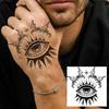 1 Sheet Graffiti Anchor Compass Temporary Tattoos For Adults Hands Necks Ankle, Fake Tattoo Stickers Waterproof Realistic Tatoos