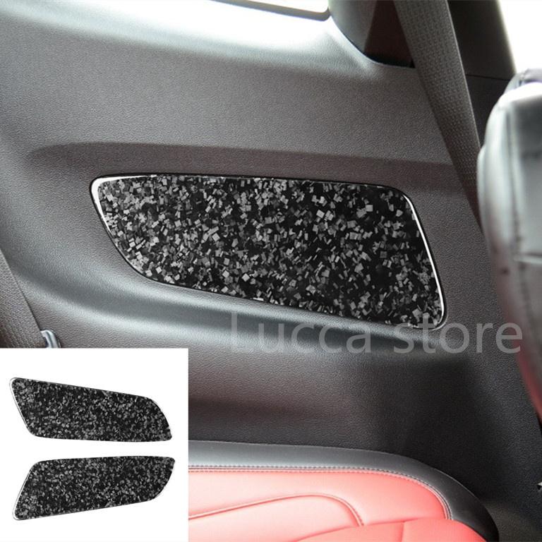 Carbon Fiber For Ford Mustang 15-20 CD Air Conditioning Control Panel Gear Panel Air Panel car Sticker cover Car