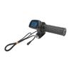 Throttle Integrated Display 48V Twist Throttle with LCD Display Replacement for Tuttio Soleil 01 Electric Dirt Bike
