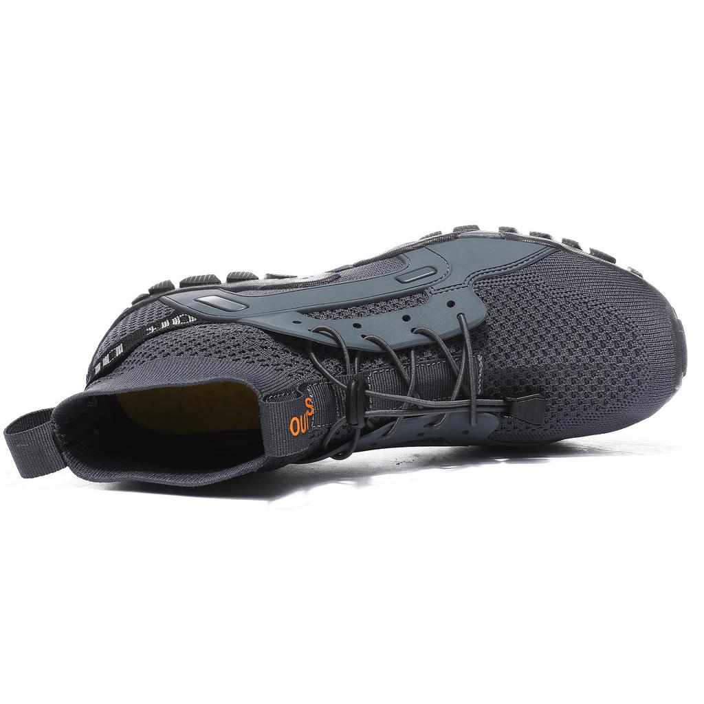 Men's Large Size Non-Slip Water Hiking Shoes - Outdoor Casual Wading and Fishing Footwear