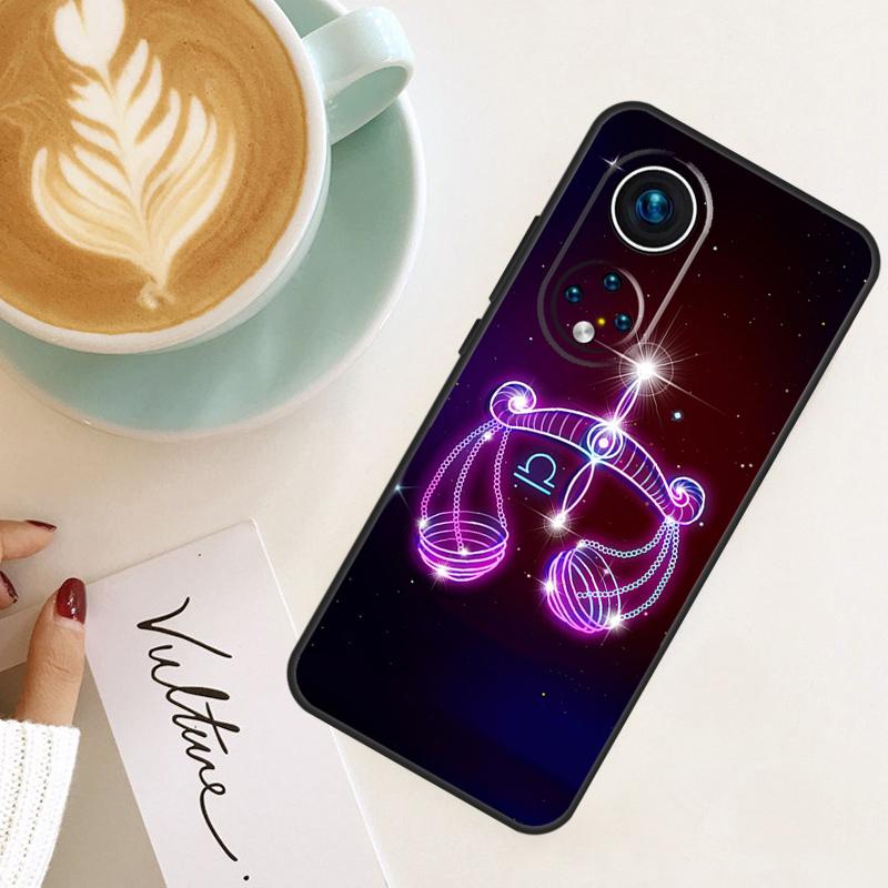 Zodiac Signs For Honor Magic 8 7 6 Pro Case For Honor 200 400 Lite 90 70 50 X8c X8b X9a X9b X9c X9d Win RT