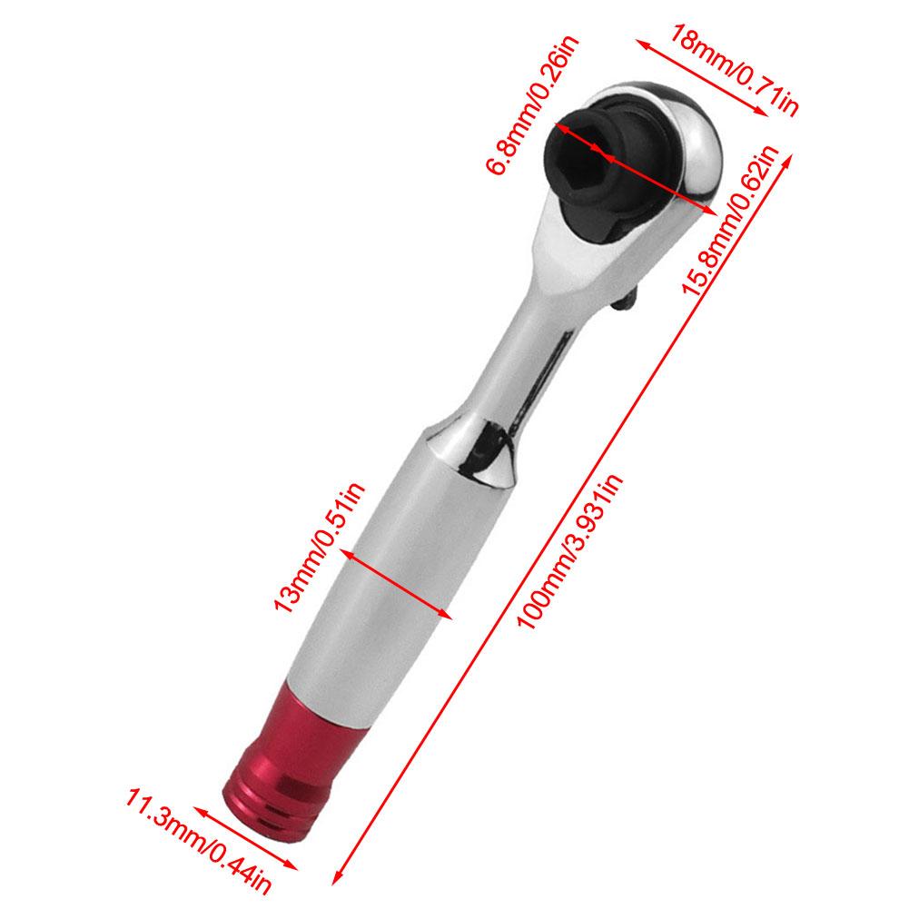 

1pc 72 Tooth Socket Ratchet Tool For Navigating Narrow Space Socket Wrench Bit Driver MultiTool Rachet Wrench Set For Car Repair