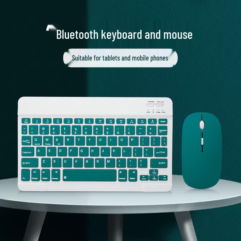 Universal Bluetooth Keyboard & Mouse Set for 8.3'' Tablets - Compatible with Apple iPad, Samsung, Xiaomi, Huawei Devices