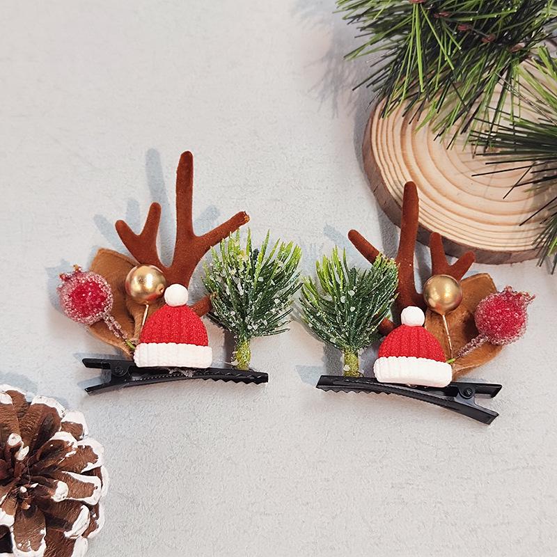 Świecące Świąteczne Akcesoria do Włosów Bałwana: Świecąca opaska i spinka do włosów dla dorosłych i dzieci