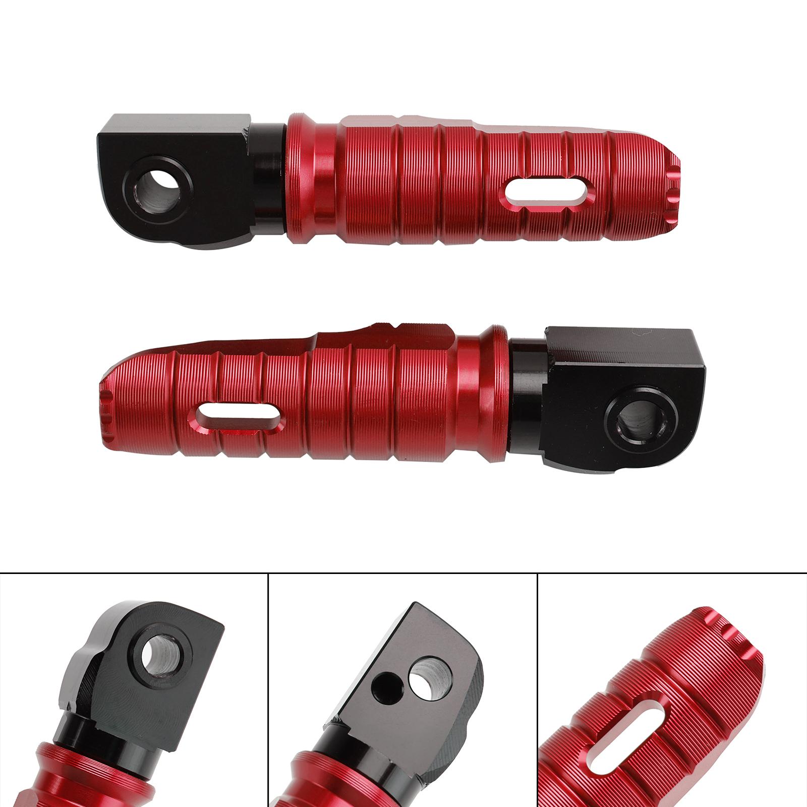

Rear Footrests Foot Peg fit for BMW G310GS G310R 2017-2024 G310RR 2023-2024 Red