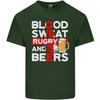 Blood Sweat Rugby and Beers England Funny Unisexs Light Cotton TShirt