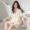 Cool Pajamas Women's Summer Modal Short-sleeved Shorts Loungewear Summer Thin Ice Silk Loose Large Size Suit